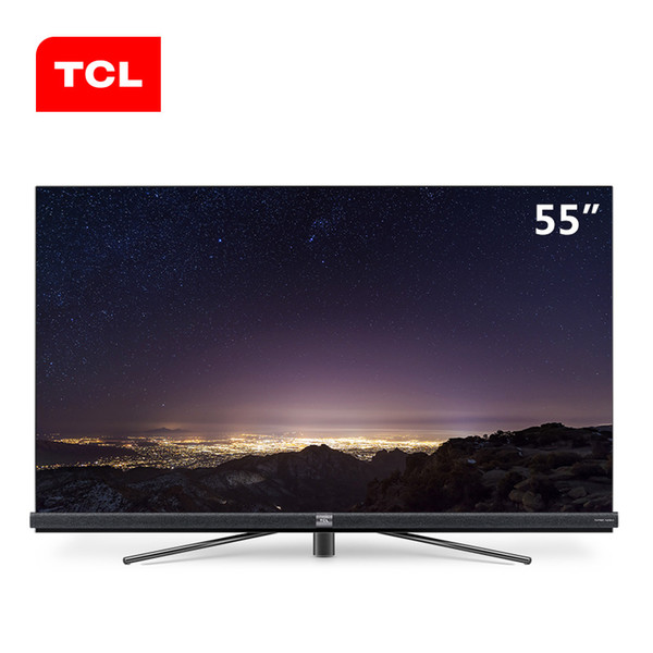 TCL 55Q2 55-inch ultra-thin borderless full screen HDR 4K TV 34 nuclear artificial intelligence network TV high color gamut free DHL