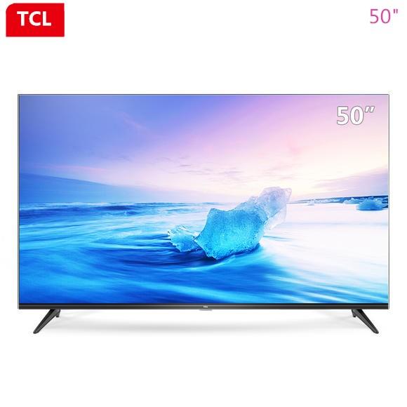 TCL 50-inch high quality 4K ultra clear HDR smart TV rich video education resources (black) hot new products free shipping