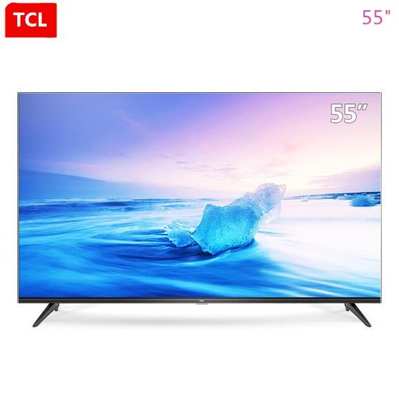 TCL 55-inch high quality 4K ultra clear HDR smart TV rich video education resources (black) hot new products free shipping