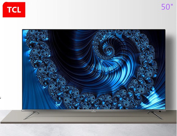 TCL 50-inch ultra thin 4K ultra hd 37-core AI full screen HDR network voice LED TV hot new product free shipping!