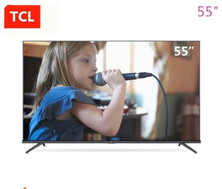 TCL 55-inch AI intelligent star flat panel TV whole ecology HDR ultra hd 4K TV Q picture engine hot new product free shipping.