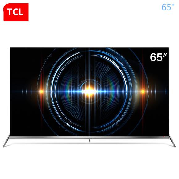 TCL 65-inch 4K uhd full ecological HDR rounded corner full screen full scene AI TV hot new product free shipping!