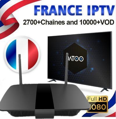 Android tv box with DATOO 1 Year IPTV France Arabic Italy Spain Portugal 1 Year IPTV France Arabic Italy Spain Portugal