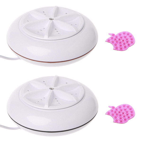 wholesale portable Upgraded version of ultrasonic mini washing machine turbine washing machine travel laundry