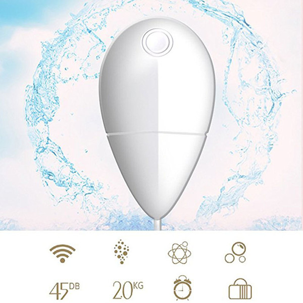 Mini Ultrasonic Bubble Cleaner Cute Mini Automatic Washing Machine for Watch Clothes Jewelry Sunglasses Vegetable Fruit