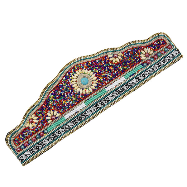 Bohemian retro ethnic wind adjustable belt rice beads dance waist chain women Jewelry Gift