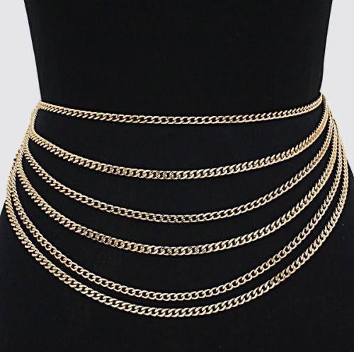 Sexy Waist Chain Women Layer Belly Chain 2017 New Fashion Accessories Layers Body Chain Jewelry For Women