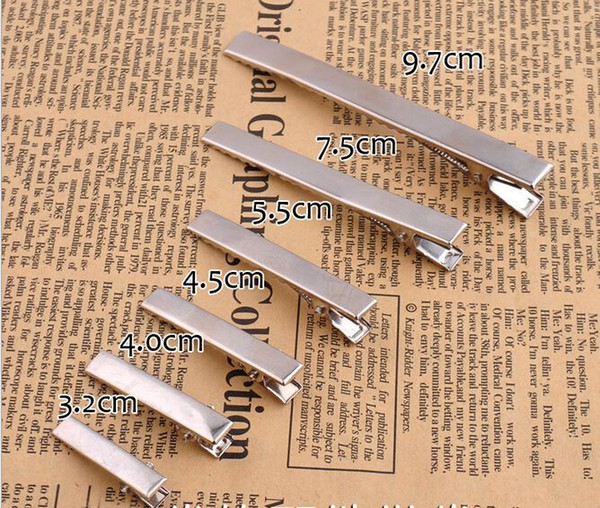 20pcs/lot Free Shipping Wholesale Metal Single Prong Alligator Aligator Clips Hair Bows Hair Tool