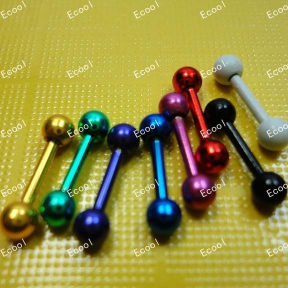 Wholesale Jewelry Bulk Lots Labret Lip Body Pierce Nipple Navel Belly Eyebrow Bar Rings LR338 Free Shipping