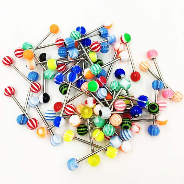 Mixed style Titanium Stainless steel Body Jewelry hoop Belly Nose Tongue Ring Lip Eyebrow Piercing 50pcs/lot