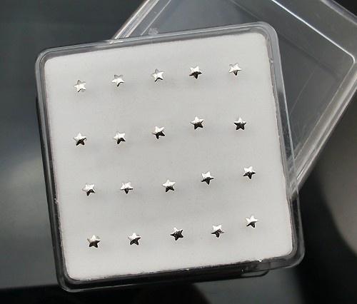 High Quilty 925 Sterling Silver Star Nose Ring & Nose Studs Fit Women And Man Younger Favorite Birthday Gifts