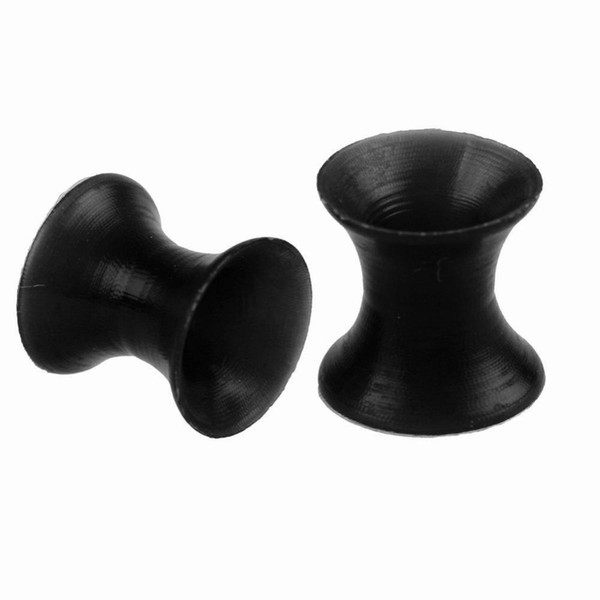 Best 1 Pair Ear Gauges Thin Flexible Silicone Ear Skin Tunnels Plugs 1-east