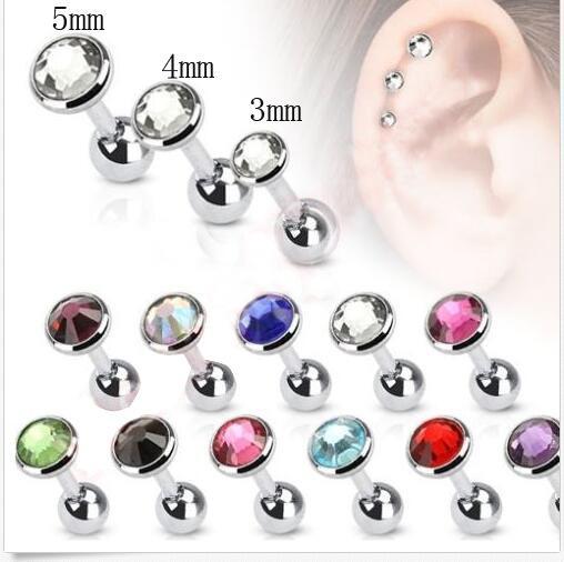 Body Jewelry Stainless Steel Flat Stud Earrings Nail Eyebrow Lip Nail Puncture Accessories Lip Piercing Jewelry