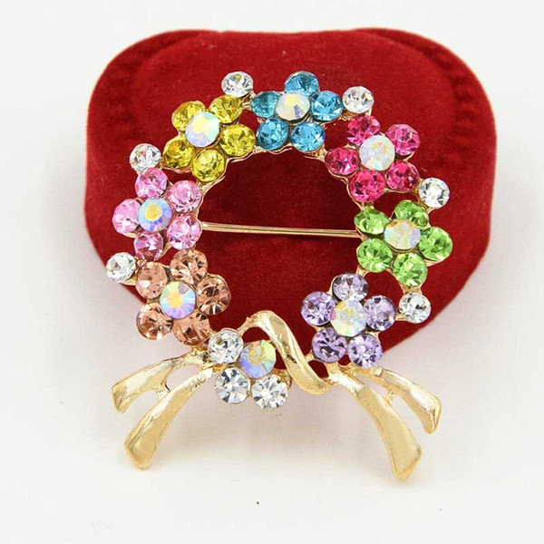 808 STORE Fine Jewelry Charm Women Brooches Crystal Accessories Holiday Casual Style Birthday Gift High Quality Jewellery Brooch