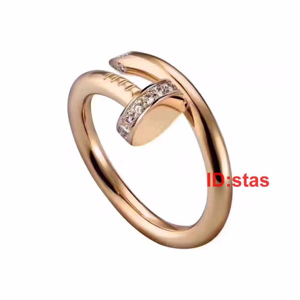 Top Quality Juste Un Clou 18k Rose Gold Silver Diamond Luxury Designer Women Men Jewelry Bangle Bracelets