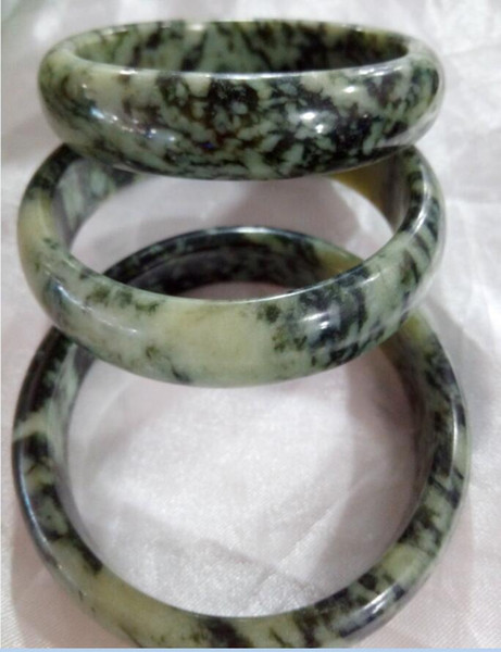 High Quality 100% Natural Jade Jadeite Bangles Bracelets 56-60mm D0081