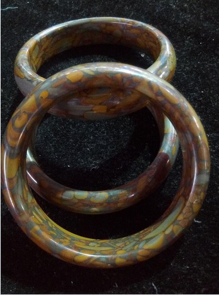 China Shennong chicken plum jade bracelet C26 1 grade jade diameter 56- 60mm A cagor royal jade Z278