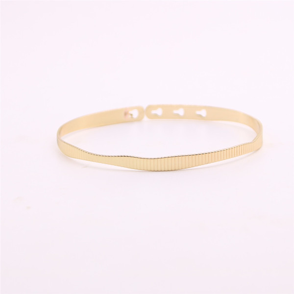 Wave form round bangles for girls Gear wheel women bangles Retail and wholesale mix Free shipping