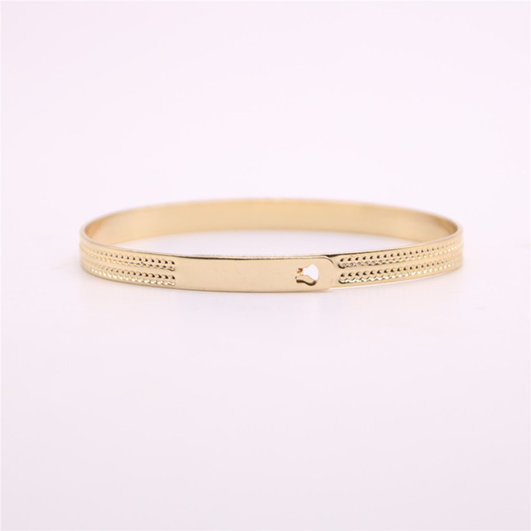 Rough shape circle bangles for girls Circle with hole women bangles Retail and wholesale mix Free shipping