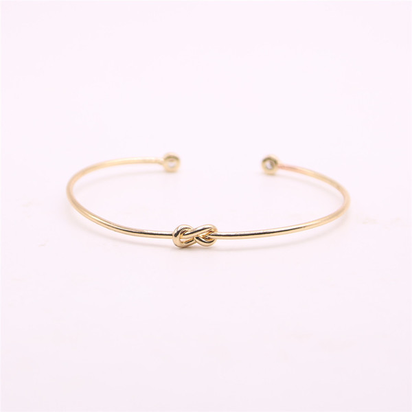 South American style bangles for girls Single small cross knot women bangles Retail and wholesale mix Free shipping