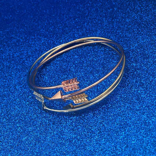 Arrow Bracelet Open Adjustable Bracelet Bangle Cuff Silver Gold Fashion Women Jewelry Will and Sandy Drop Ship 162424