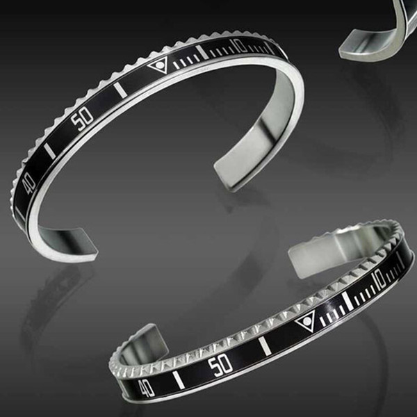 Luxury Fashion Watches Style Cuff Bracelet High Quality Stainless Steel Mens Jewelry Fashion Party Bracelets for Women Men with Retail box