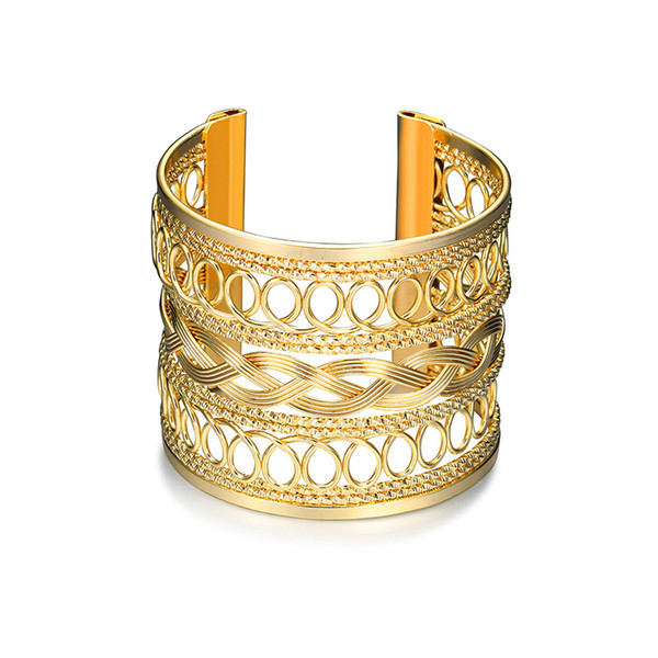 Retro Golden color ARM Bracelet popular jewelry african style