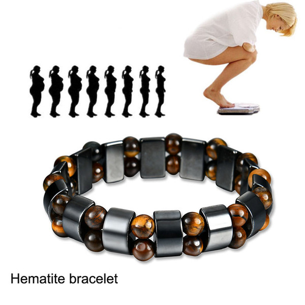 Magnetic Hematite Bracelet Buddha Bead String Multilayer Wristband Bangle Cuffs for Women Men Power Healthy Fashion Jewelry 162550