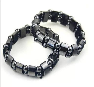 Black Magnetic Hematite Beads Bracelets Fashion Black Magnetic Hematite Beads Bracelet for men women Beads Bracelets