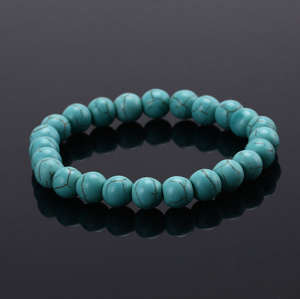 Natural Stone Bracelets New Fashion Jewelry Black Lava Energy Stone Beads Buddha Bracelet for Women Christmas gift