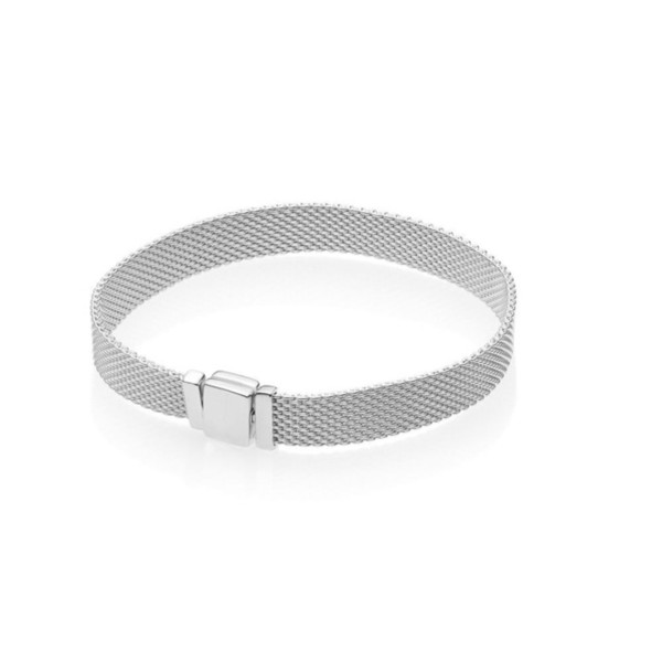 New hot luxury can DIY unisex classic buckle stainless steel strap bracelet jewelry direct