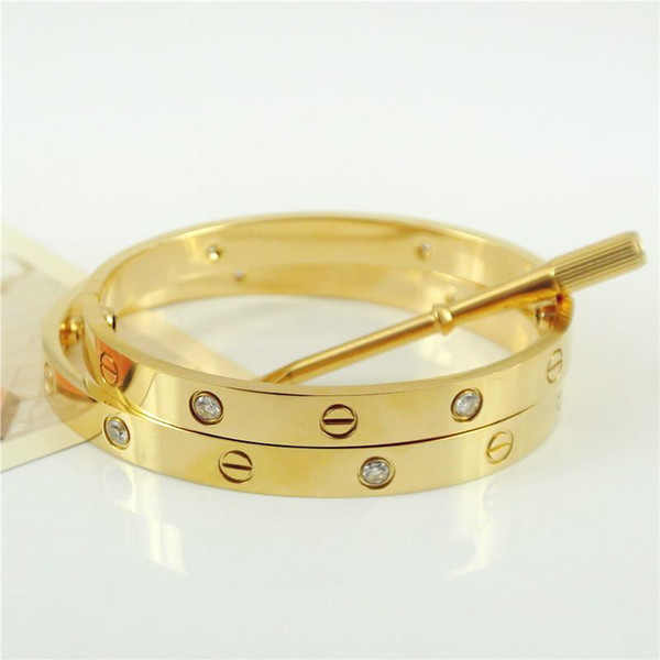 hot sale Men's Women's Stainless Steel Bracelet Bangle head's Bracelets box