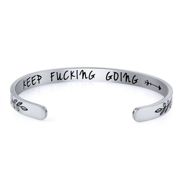2019 European and American men and women fashion new titanium steel 6mm bracelet hypoallergenic couple bracelet