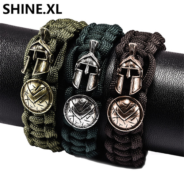 Armed Forces New Bracelet Outdoor Survival Military Rule Umbrella Rope Helmet Shield Bracelet Umbrella Rope Survival Bracelet