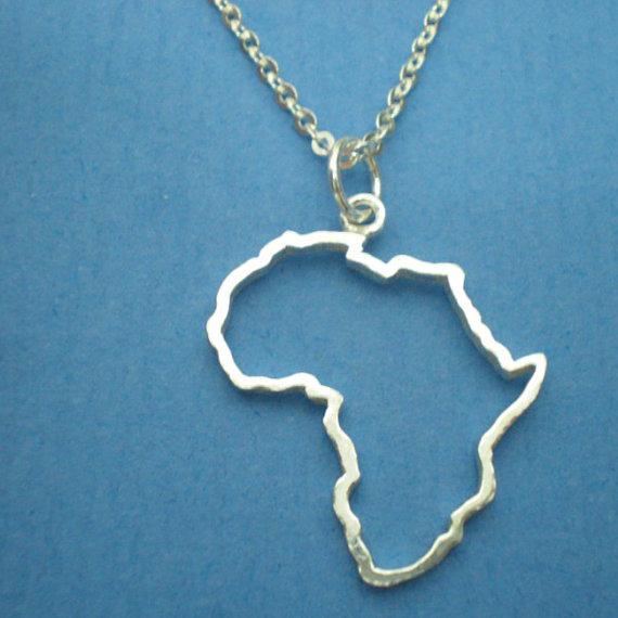 hollow Africa Geography Map charm bracelet Egypt South Africa Kenya Nigeria Map Africa bracelet Hometown Lucky Clavicle bracelet jewelry