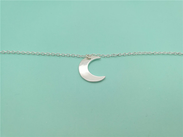 small moon bracelet half moon heart-shaped bracelet night glow illuminate darkness bring lucky goddess amulet class sun star bracelet