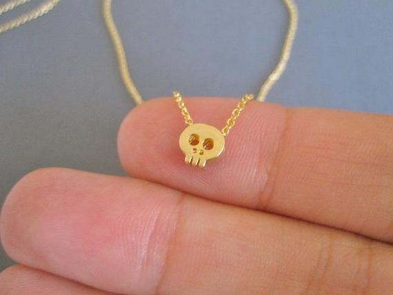 small Skull head Bracelet Cute Skeleton Bracelet Simple Animal Skull Face Head Bracelets for women Horror bones lovely skull Jewelry