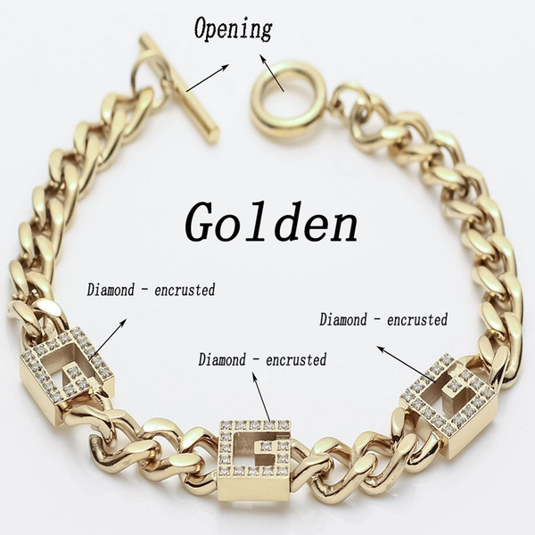 2018! New style bracelet! 3 G diamond bracelet, fashion bracelet, send a friend, send lover, send lover, birthday gift.