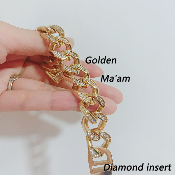 2018! New style bracelets! Rough diamond chains, fashionable bracelets, for friends, lovers, lovers, birthday gifts. Tall still, novel style