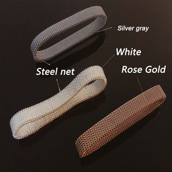 2018,new!Elastic mesh bracelet, imported material, can be arbitrarily enlarged, fashionable and fashionable.The bangle is man and woman