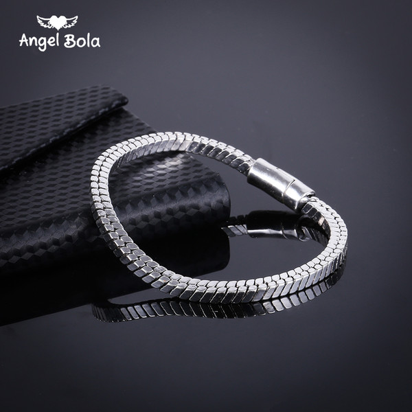Link Design Bracelet Punk Fashion Jewelry Simple Couples Accessories Europe and America Hot Bracelet