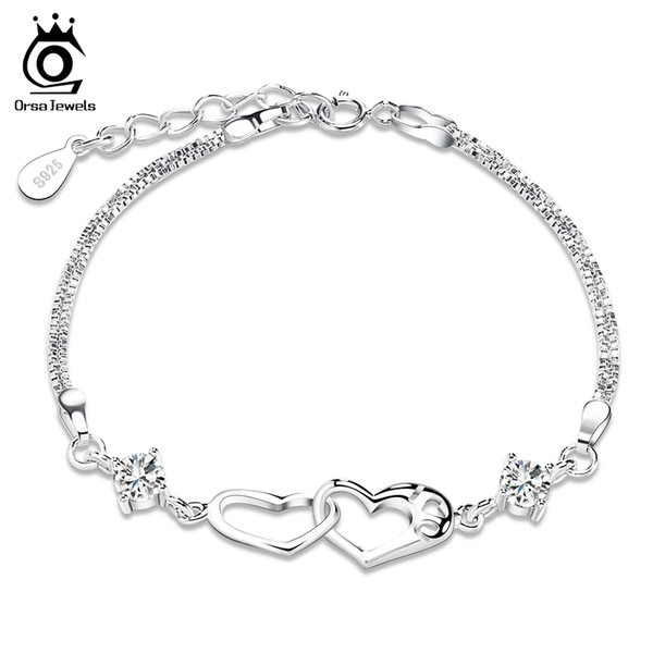 Bracelet with Crystal,Genuine Austria Crystal SWA Elements,Fashion Women Material with 3 Layer Platinum Plating OB02