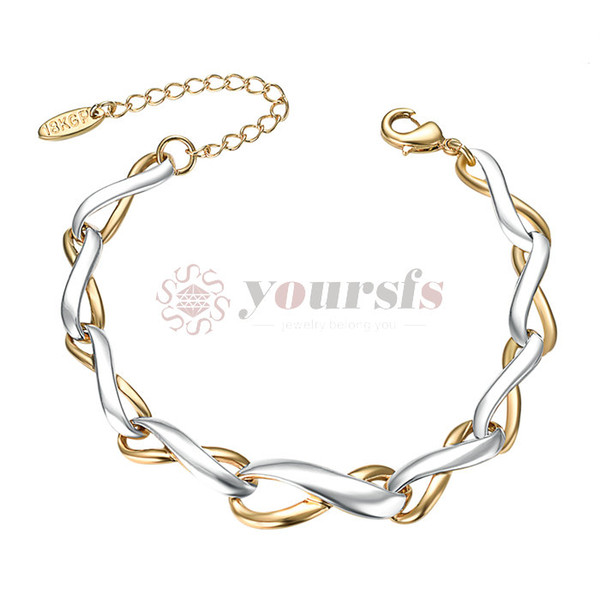 Yoursfs Infinity Bracelet For Women Infinity Endless Love Symbol Charm Chain Bracelet