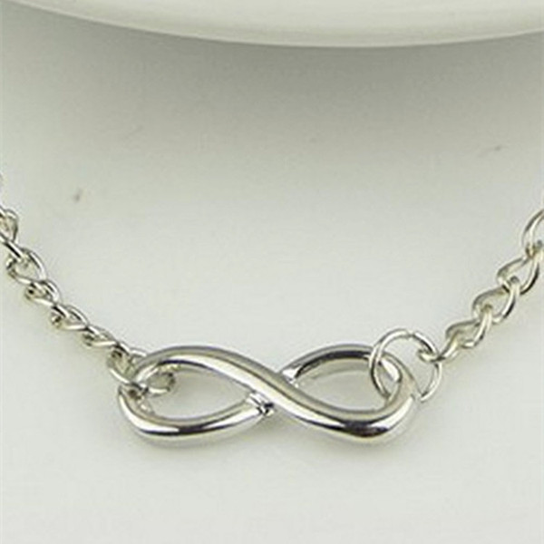 Wholesale free shipping fashionable alloy material link chain charming bracelets for women