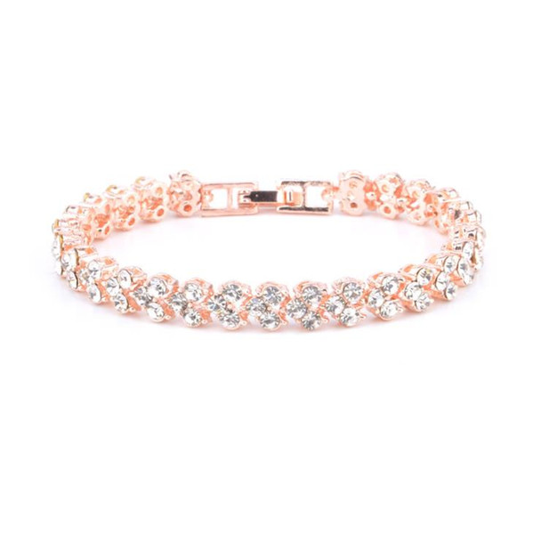 New elegant and luxurious Rome Crystal Bracelet