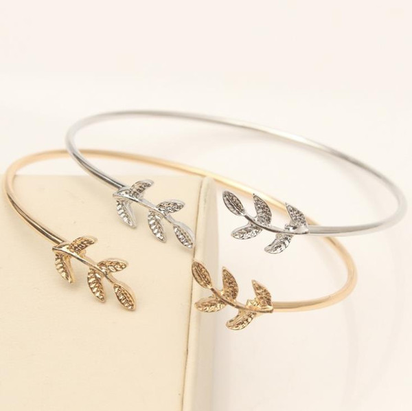 2018 new bursts of leaf bracelet with leaf Bracelets