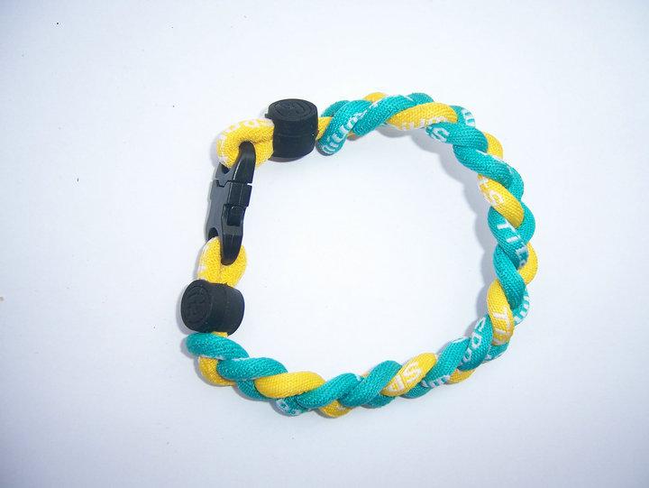 Wholesale - 3 Ropes Tornado Germanium Titanium Bracelet, sports