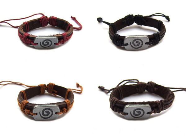 12pcs Mens Womens Wrap Leather Sprial/Swirl Charm Bracelet Surfer Fine Jewelry