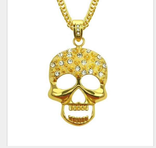 Jewelry fashion diamond necklace Hip-hop Pendant Necklace