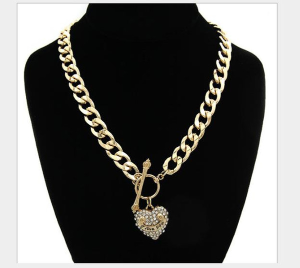 Couple style European and American long fashion classic Necklace Pendant high quality alloy